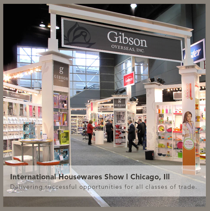 Gibson Overseas Inc. news tradeshow Int. Housewares